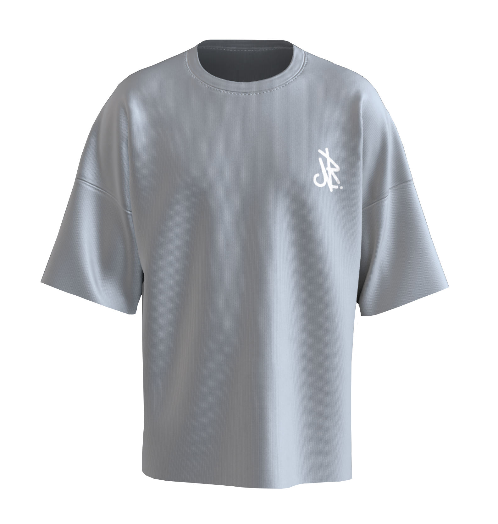 NEMERION CROWN TEE - Grey - Front view