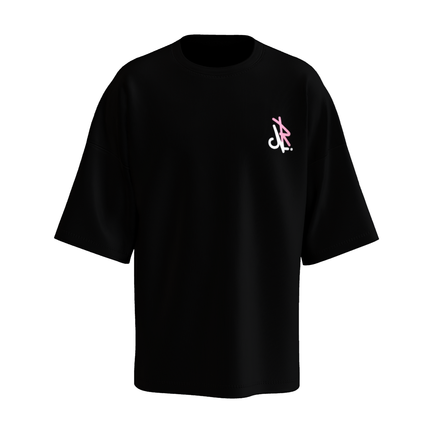 NEMERION CROWN TEE - Black - Front view