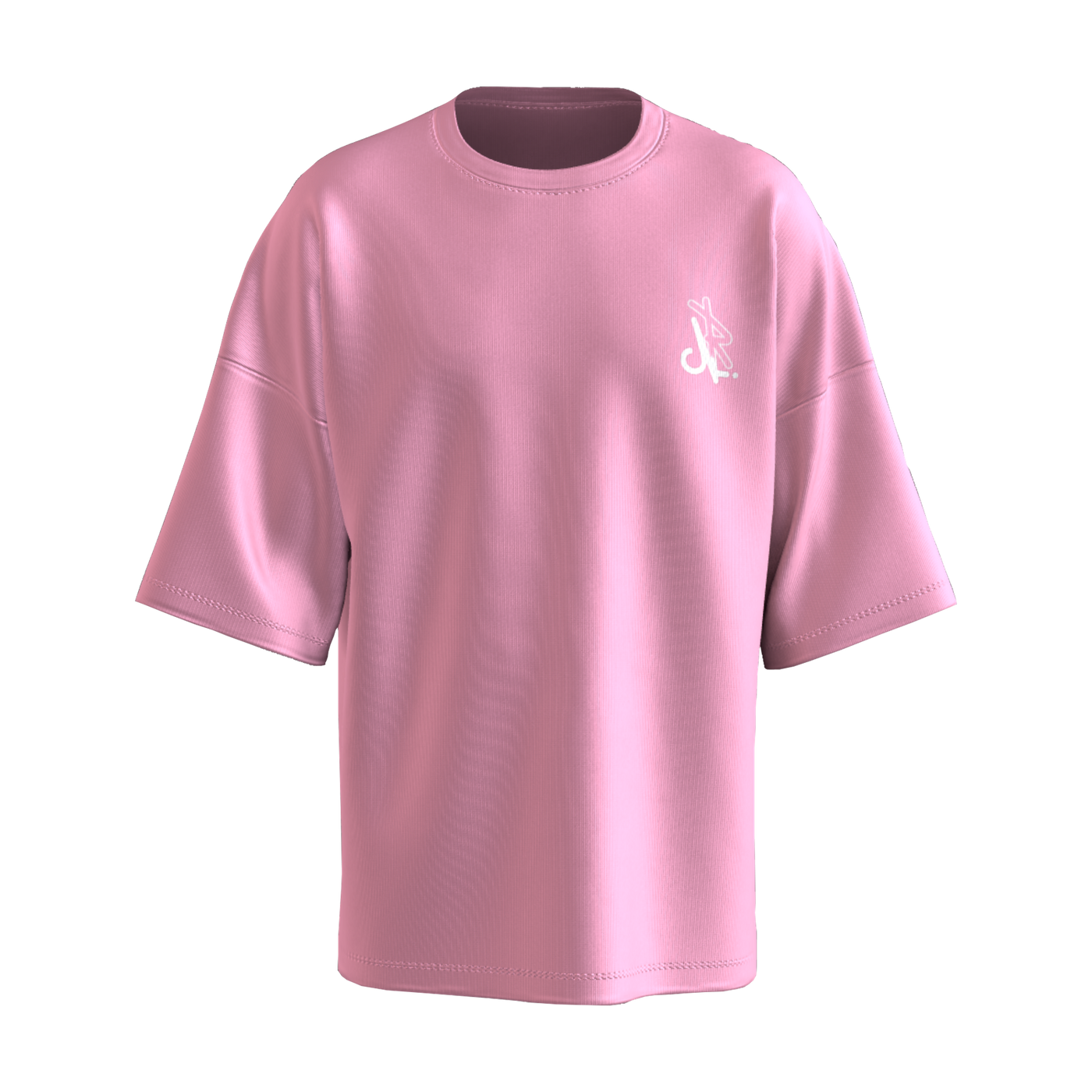 NEMERION CROWN TEE - Pink - Front view