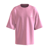 NEMERION CROWN TEE - Pink - Front view